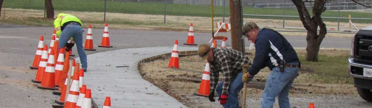 Maize Public Works at work