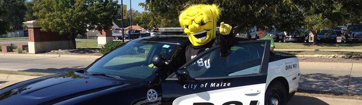 Maize Police Department and WSU Wu Shock